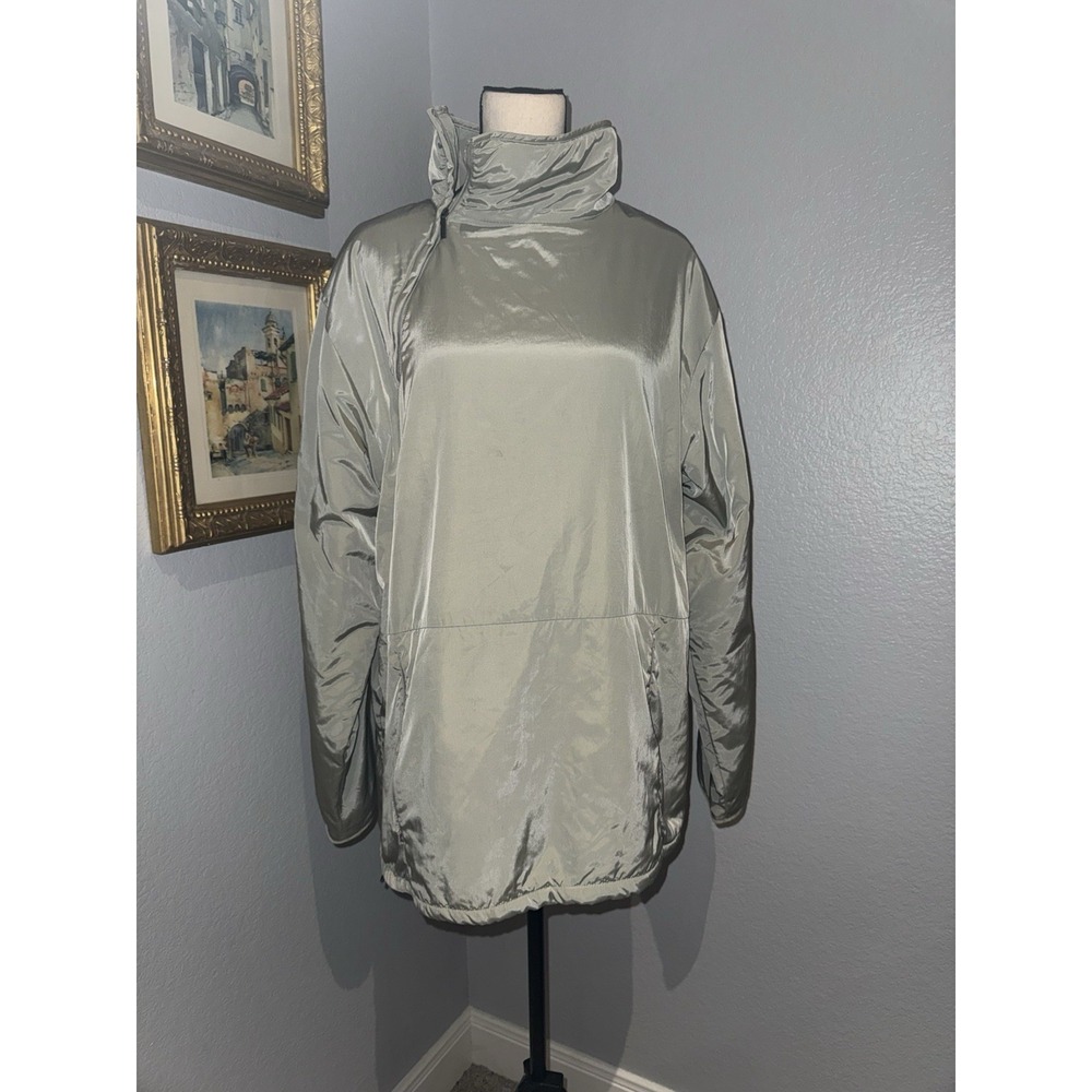 Polo Sport Ralph Lauren Jacket Medium Gray/Silver Pullover Streetwear Gorpcore - Picture 13 of 16